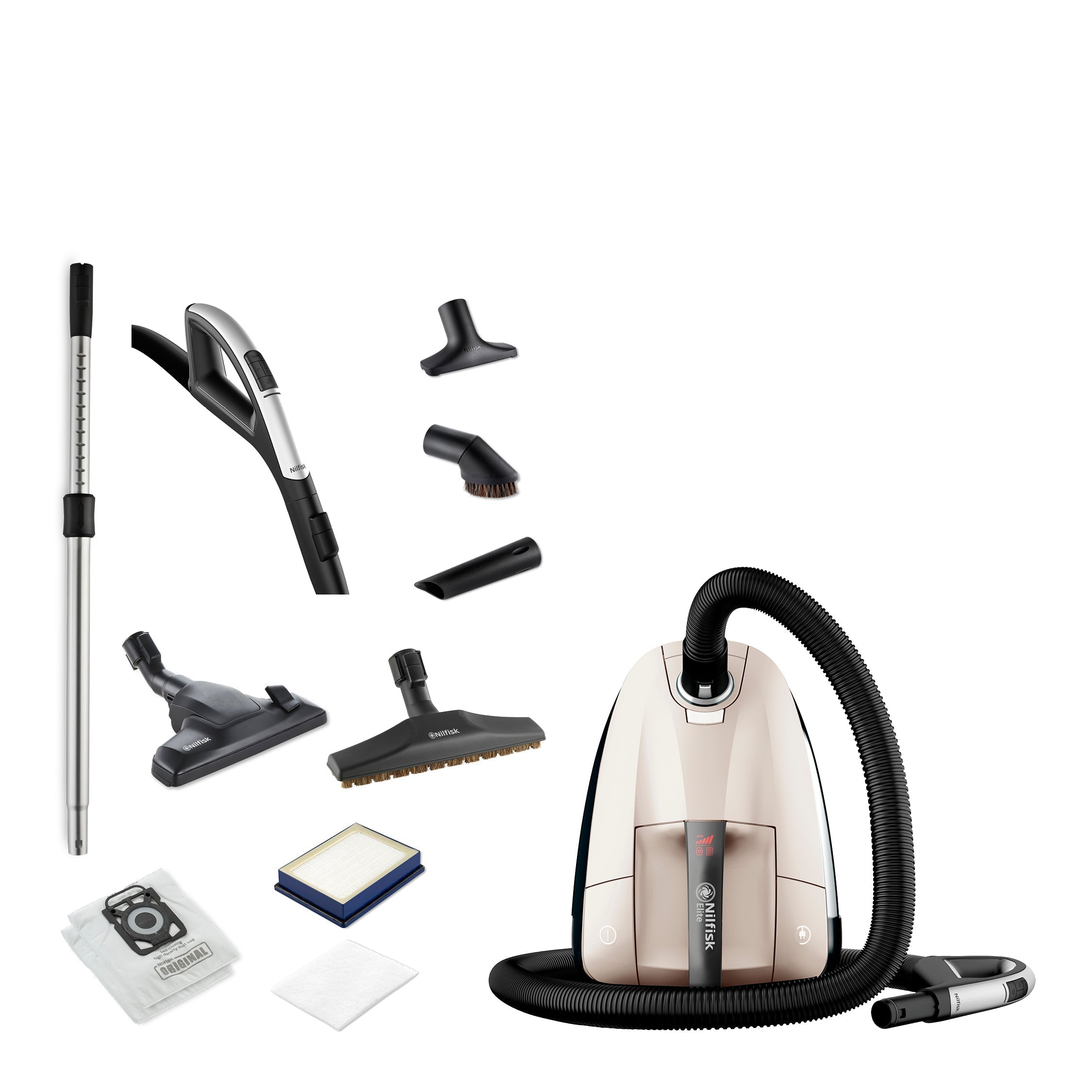 ES Elite Champagne Støvsuger, 650 W
