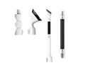 Kit d'accessoires pour aspirateur sans fil Tineco : tuyau d'extension flexible, brosse à épousseter douce, tube pliable multi-angle, buse longue flexible