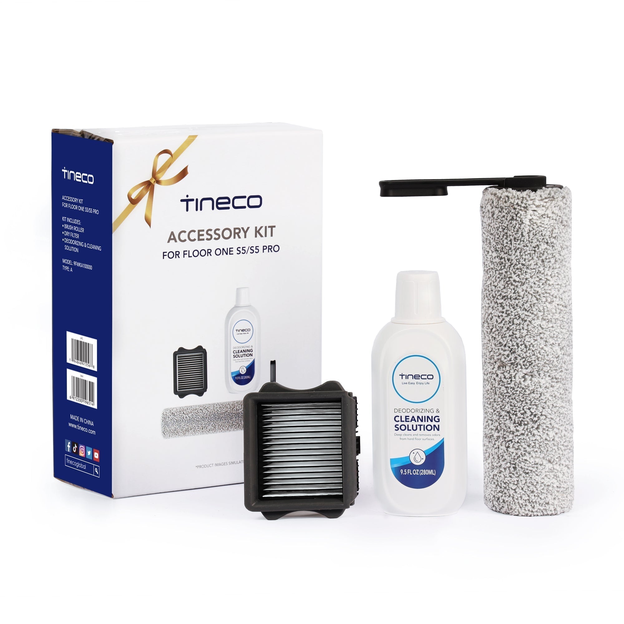 Kit d'accessoires pour Aspirateur Sec/Humide intelligent FLOOR ONE S5/S5 PRO