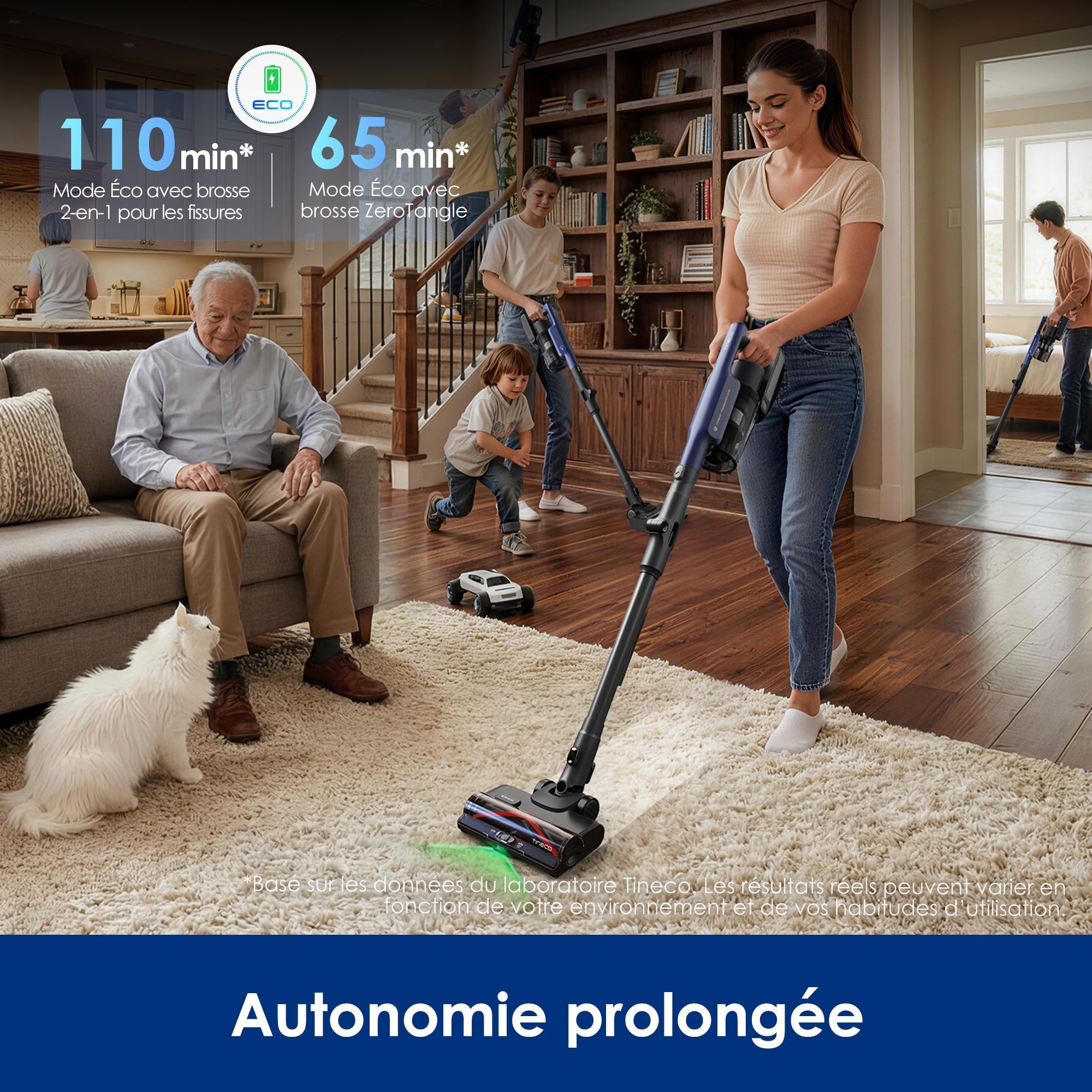 Tineco Pure One A70S Aspirateur Balai sans Fil