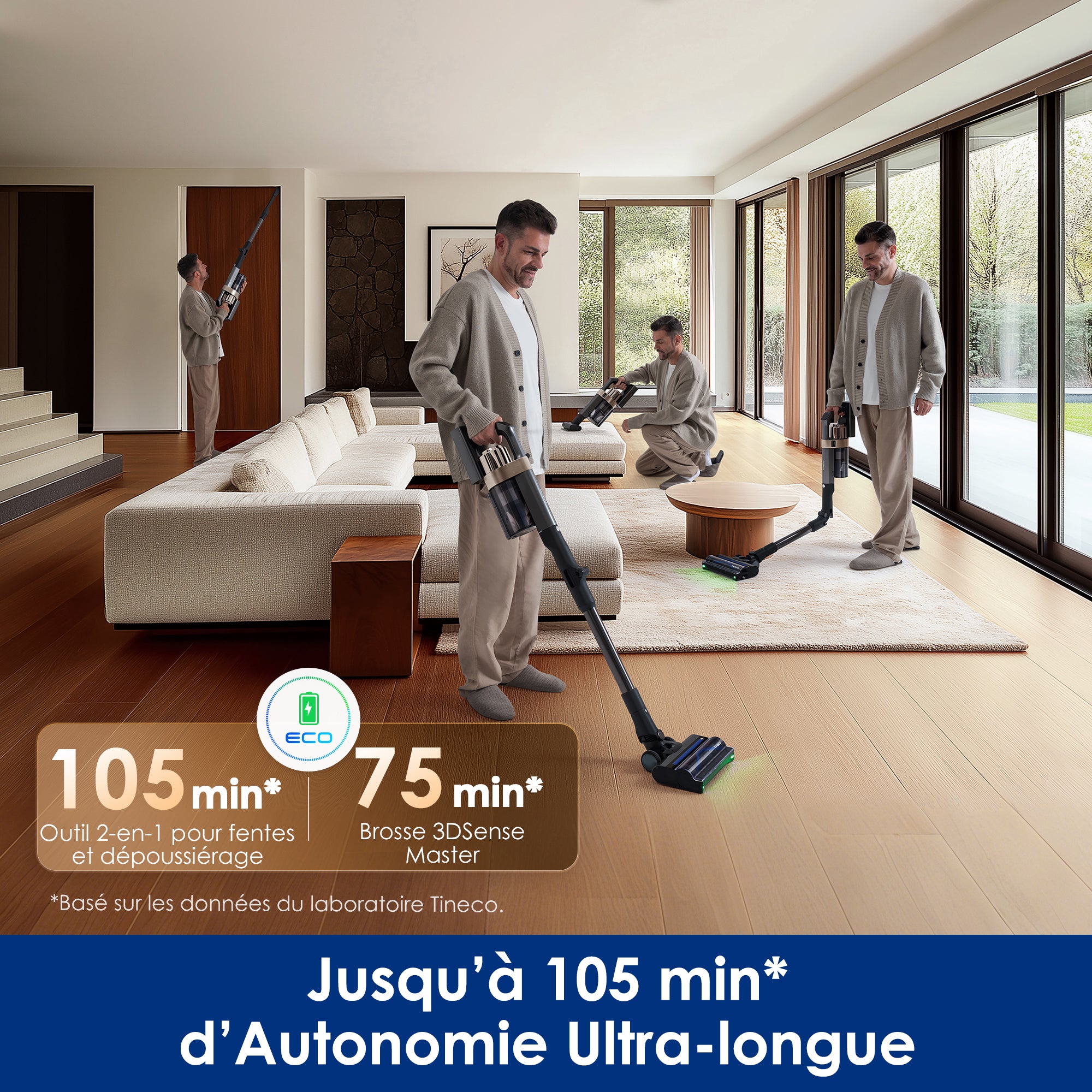 Tineco PURE ONE A90S Aspirateur Balai Sans Fil